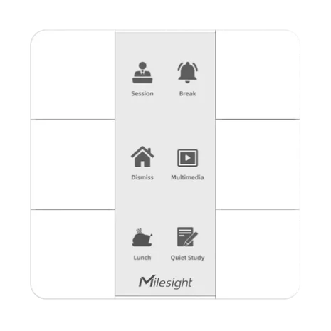 Milesight WS136 Smart Scene Panel D2D Controller