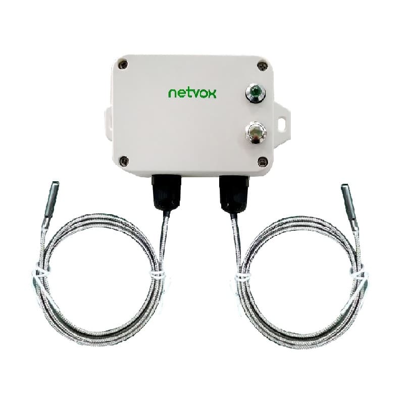 Netvox R718CK2- Wireless 2-Gang Thermocouple Sensor
