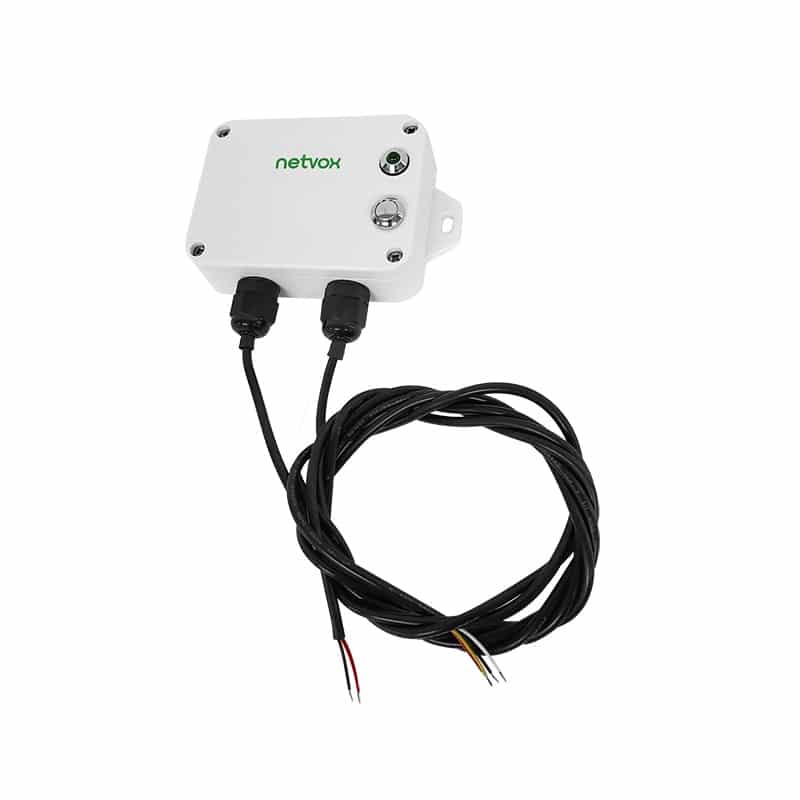 Netvox R718IJK-Wireless Multi-Sensor Interface For 0-24V ADC, Dry Contact And 4-20mA Sensors