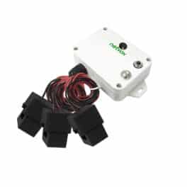 Netvox R718NL315-Wireless Light Sensor and 3-Phase Current Meter with 3x150A Clamp-On CT