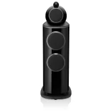 bowers and wilkins 802 d4 speakers front view with grills