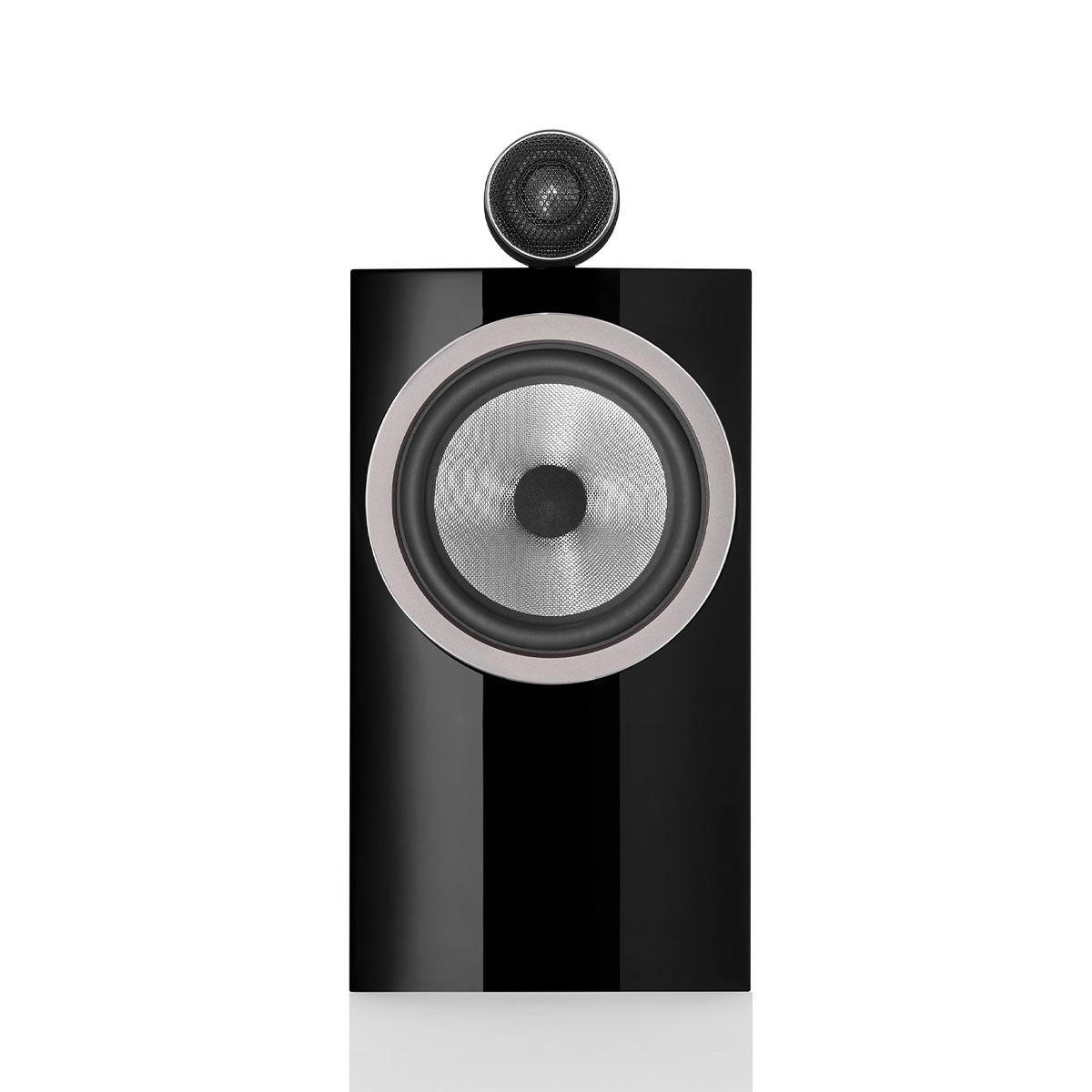 bowers and wilkins 705 s3 bookshelf front view black