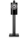 bowers and wilkins 705 s3 bookshelf front view with stand black