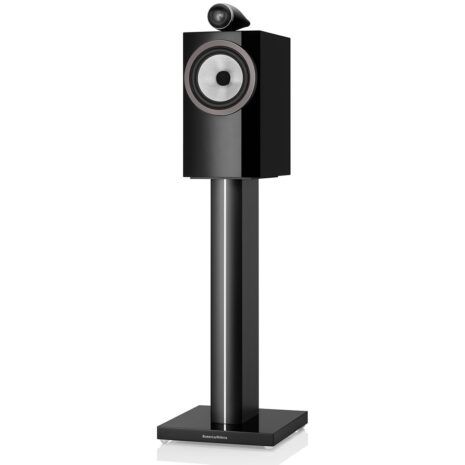 side view with stand bowers and wilkins 705 s3 bookshelf
