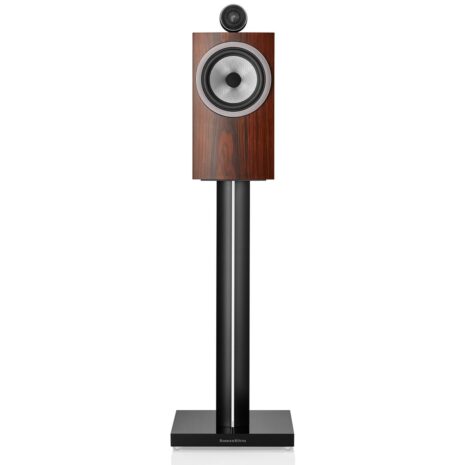 mocha front view bowers and wilkins 705 s3 bookshelf