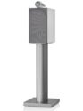 side view with stand and grille whote bowers and wilkins 705 s3 bookshelf