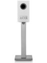 bowers and wilkins 706 s3 bookshelf rear view with stand white
