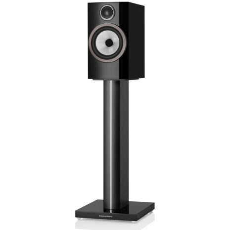 side view with stand bowers and wilkins 706 s3 bookshelf