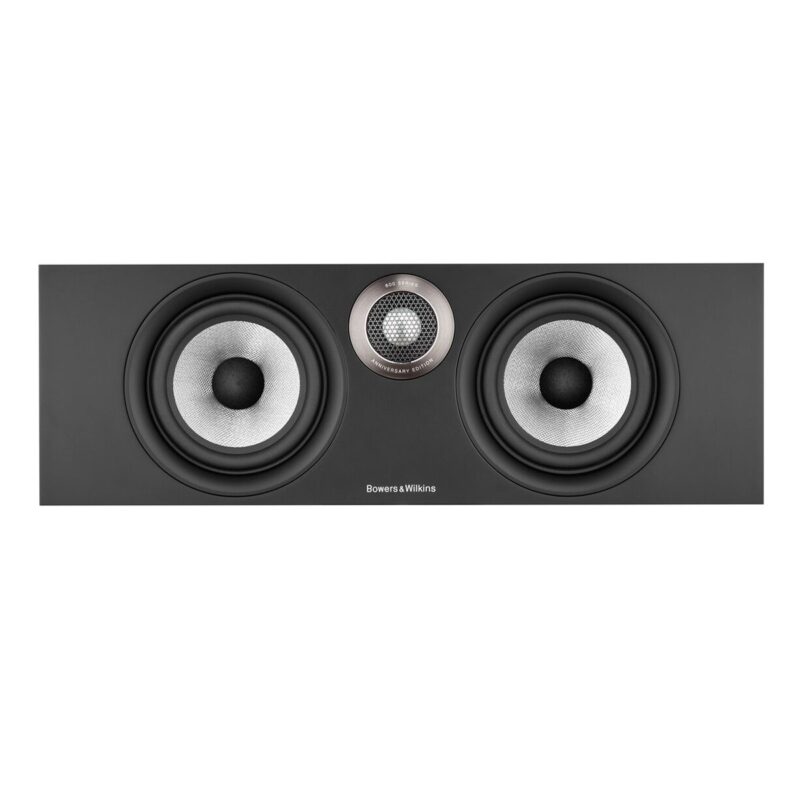 bower and wilkins htm6 s2 center channel speaker front view