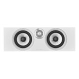 bower and wilkins htm6 s2 center channel speaker front view white