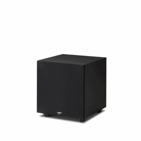 Paradigm Defiance X10 Subwoofer front angled view with grill