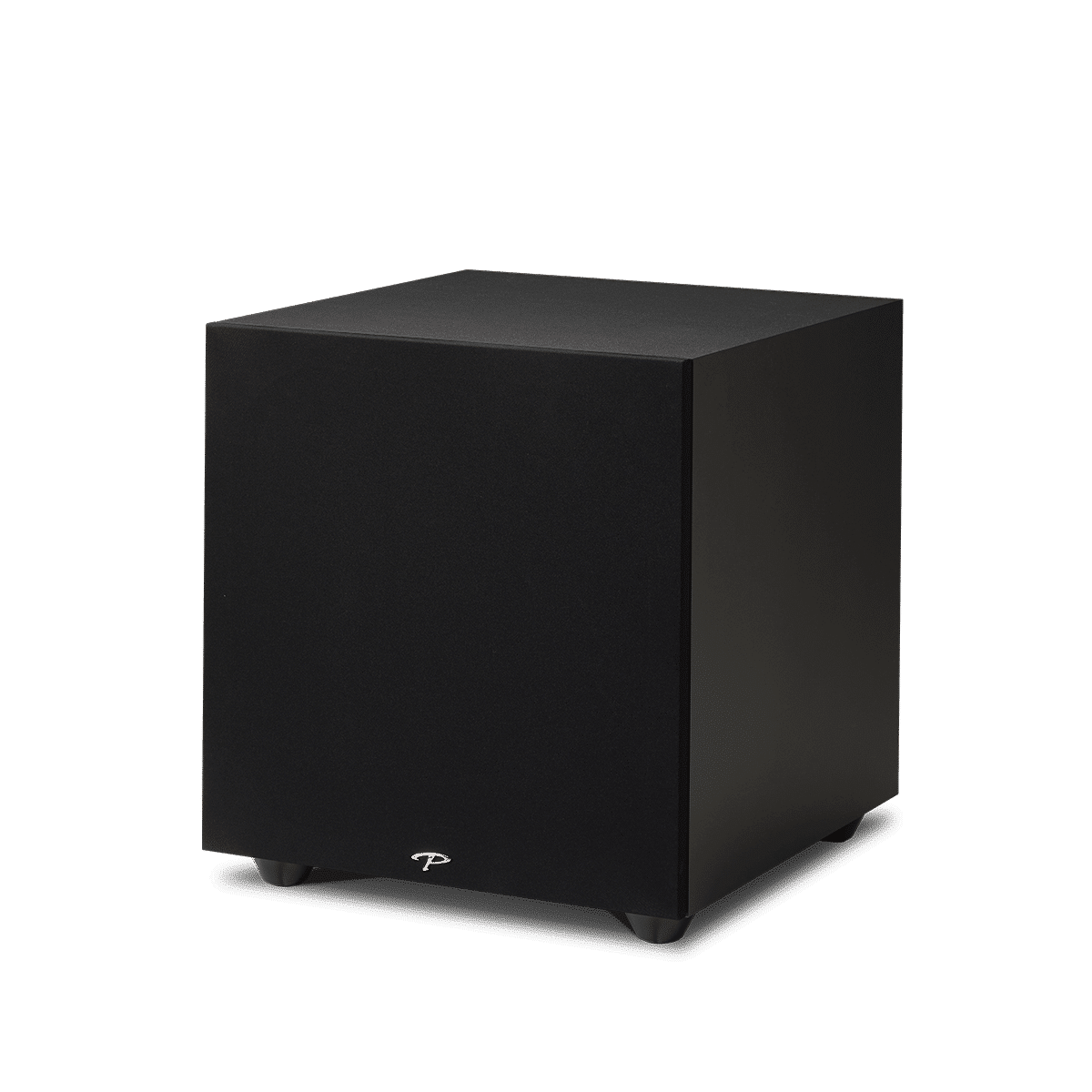 Paradigm Defiance X12 Subwoofer front angled view with grill