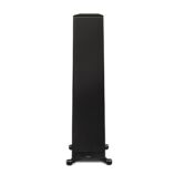 Paradigm Founder 120H Floor Standing Speakers - Black Walnut front view with cover