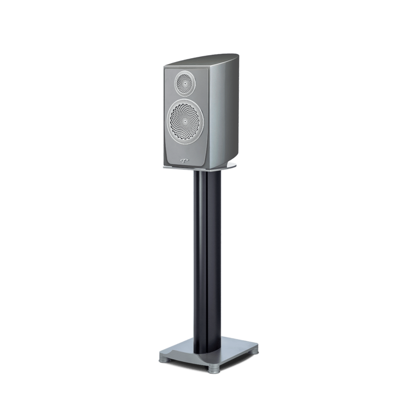 Paradigm Persona B Bookshelf Speakers - carbon black front view