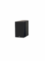 Paradigm Premier 200b Bookshelf Speakers black with grill side view