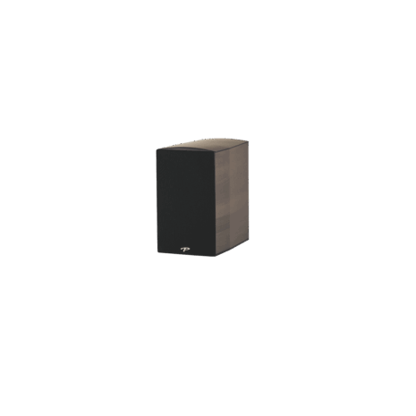 Paradigm Premier 200b Bookshelf Speakers espresso with grill side view
