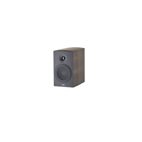 Paradigm Premier 200b Bookshelf Speakers espresso without grill side view
