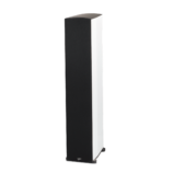 Paradigm Premier 800F Floor Standing Speakers white front angled view with grill