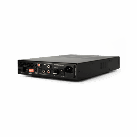 Paradigm X-500 Subwoofer Amplifier rear view side
