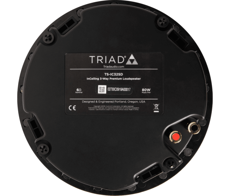 Triad Distributed Audio Series 2 In-Ceiling Shallow Depth Speaker (Each) - 3_ TS-IC32SD - 3