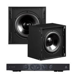 Triad Mini Series In-Ceiling Subwoofer Kit _ Two 8_ Subs + 300W Rack Amp