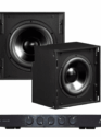 Triad Mini Series In-Ceiling Subwoofer Kit _ Two 8_ Subs + 300W Rack Amp