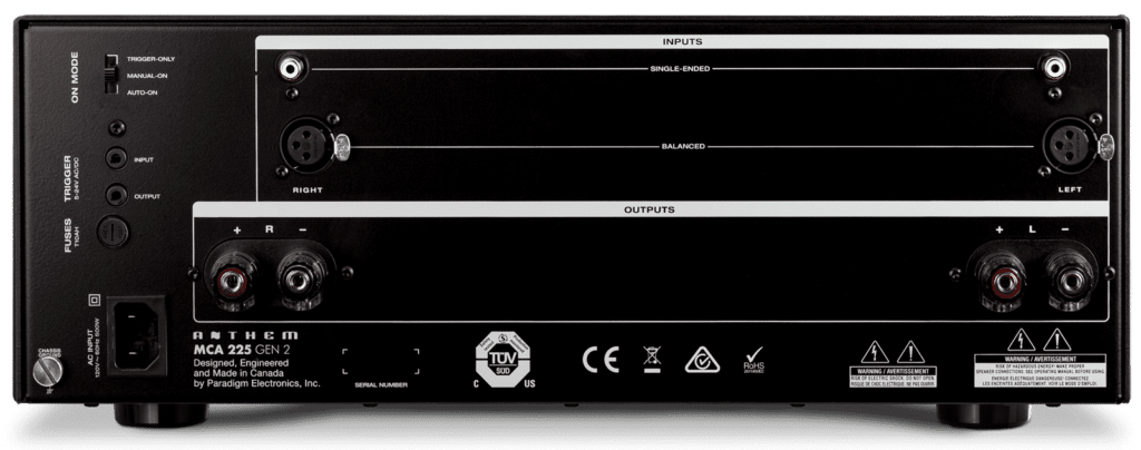 Anthem MCA 225 GEN 2 2-Channel Power Amplifier
