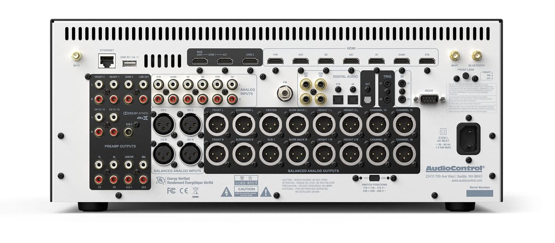 AudioControl MAESTRO X9S 8K UHD 9.1.6 IMMERSIVE AV PROCESSOR