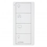 4-button pre-engraved keypad with Bright, Entertain, Relax, and Off scenes
