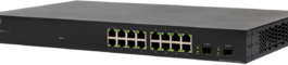 Araknis Networks 220 Series L2 Managed Gigabit Switch with Partial PoE | 16 Plus 2 Front Ports