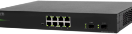 Araknis Networks 220 Series L2 Managed Gigabit Switch with Partial PoE | 8 Plus 2 Front Ports
