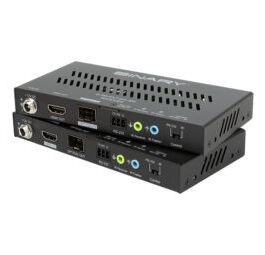 Binary™ 760 Series 4K HDR Fiber Optic Extender with IR & RS-232