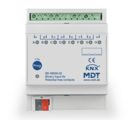MDT Binary Input 8-fold, 4SU MDRC, Contact Inputs