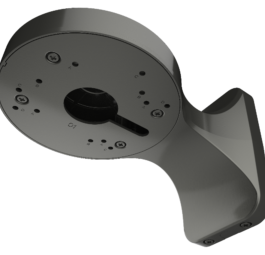 ClareVision Wall Bracket for Fixed Lens Dome Cameras | Black