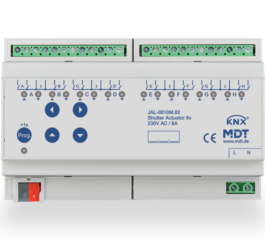MDT Shutter Actuator 8-fold with travel time measurement