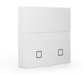 MDT Motion Detector/Automatic Switch TS 63, studio white glossy finish