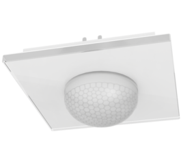 MDT Glass Presence Detector 360° with 3 sensors, White, with temperature sensor