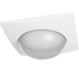 MDT Presence Detector 360° with 3 sensors, constant level light intensity, White matt finish