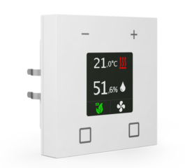 MDT Room Temperature Extension Unit Smart 63, studio white glossy finish