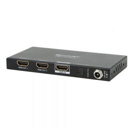 Binary™ 260 Series 4K HDR HDMI Splitter w/ EDID Control, Audio Breakout and Downscaling | 1x2