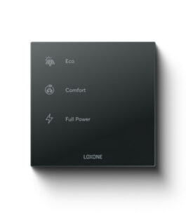 Loxone Touch Pure Flex Air Anthracite - Wallbox