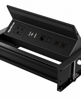 Wyrestorm IDB-400-MS Flip Up In-Desk Connectivity