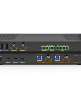 Wyrestorm MX-0402-MST Synergy 4K HDR 4x2 HDMI & USB-C Matrix with MST