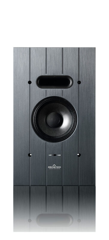 Ascendo The 6 PRO Passive On Wall Speaker - Alu Black