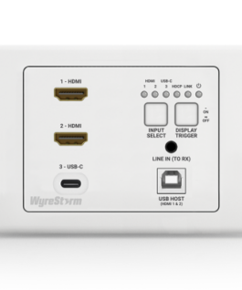 Wyrestorm SW-130-TX-UK 3-Input 4K30Hz In-wall HDBaseT™ Switcher