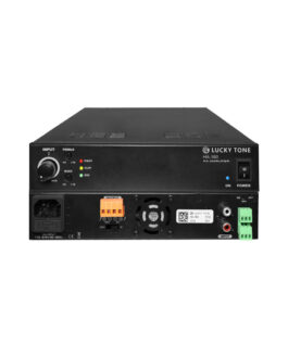 Lucky Tone HA-1120 1* 120W Power Amplifier, 100V line and 8 Ohm, Half U Rack mountable
