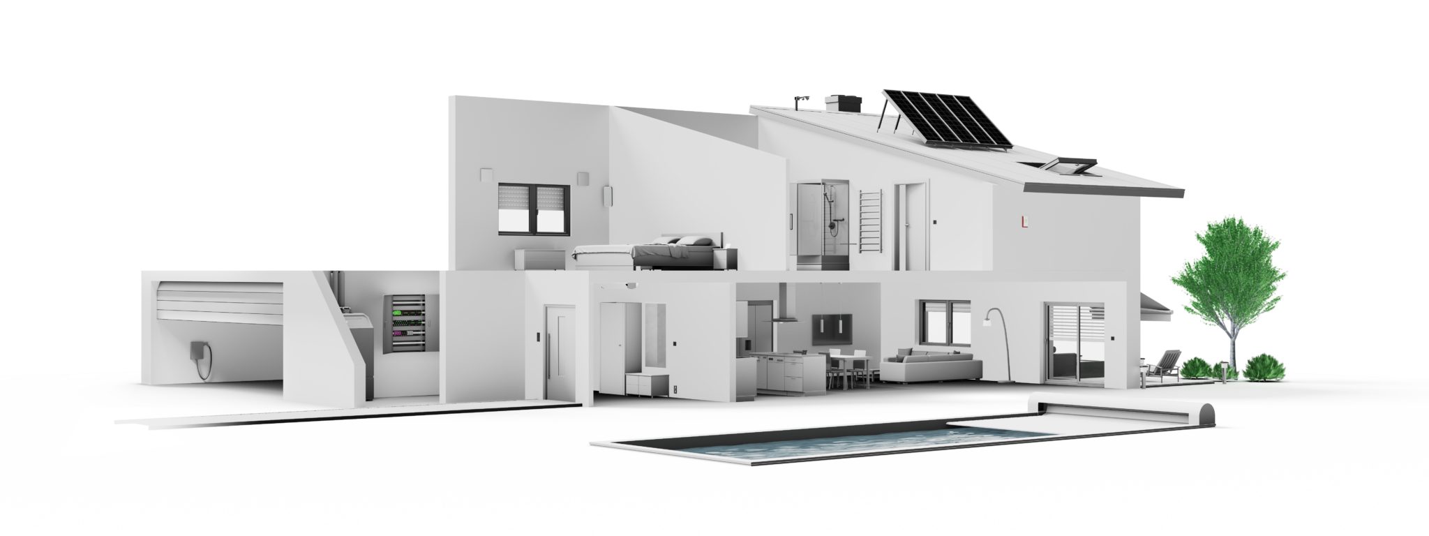 cLoxone Residential Home freigestellt