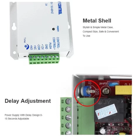 EdgePower 12V-5A – Access Control Switching Power Supply